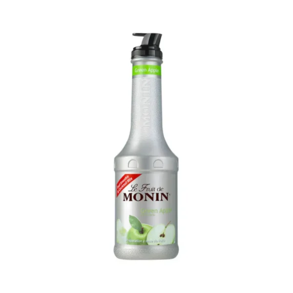 sweet-condiment-0322 MONIN Green Apple Fruitmix 1000 ML. | โมนินน้ําเชื่อมเข้มข้นผสมเนื้อแอปเปิ้ลเขียว 1000 มล.