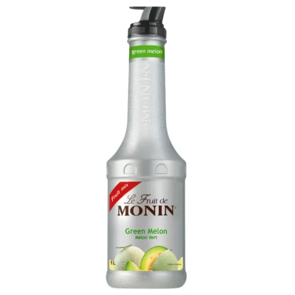 sweet-condiment-0324 MONIN Green Melon Fruit Mix 1000 ML. | โมนินกรีนเมลอนฟรุ๊ตมิกซ์ 1000 มล.