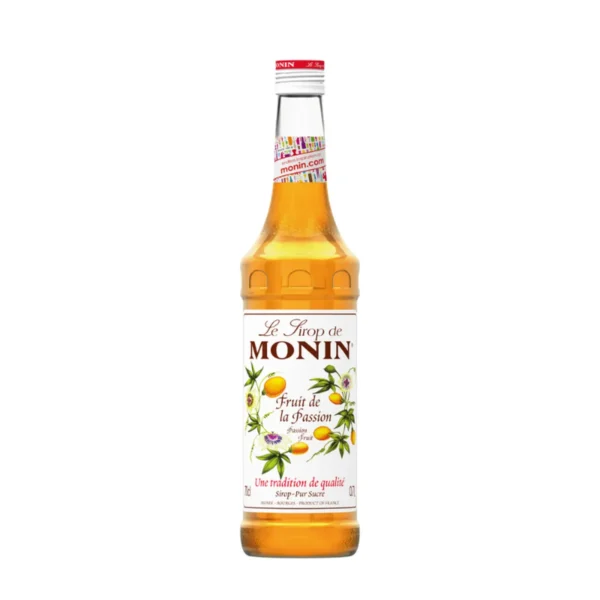 MONIN Passion Fruit  Syrup 700 ML. | โมนินน้ําเชื่อมกลิ่นเสาวรส 700 มล.