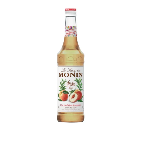 sweet-condiment-0343 MONIN Peach Syrup 700 ML. | โมนิน พีช ไซรัป 700 มล.