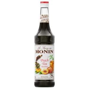 MONIN Peach Natural Tea Syrup 700 ML. | โมนินน้ําเชื่อมกลิ่นชาพีช 700 มล.