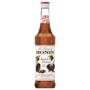 MONIN Roasted Chestnut Syrup 700 ML. | โมนินน้ําเชื่อมกลิ่นเกาลัดคั่ว 700 มล.