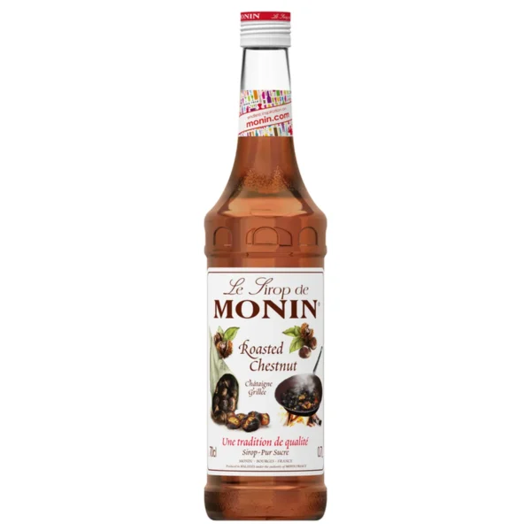 MONIN Roasted Chestnut Syrup 700 ML. | โมนินน้ําเชื่อมกลิ่นเกาลัดคั่ว 700 มล.