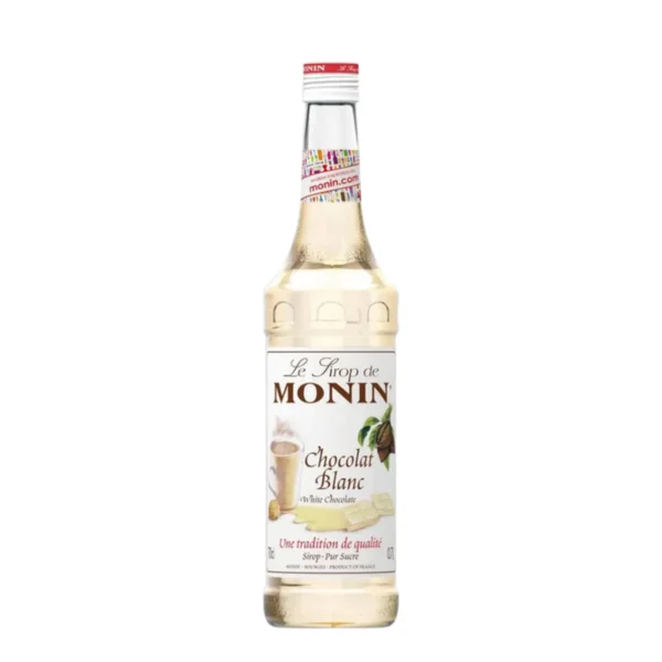 sweet-condiment-0370 MONIN White Chocolate Syrup 700 ML. | โมนิน ไวท์ช็อกโกแลต ไซรัป 700 มล.