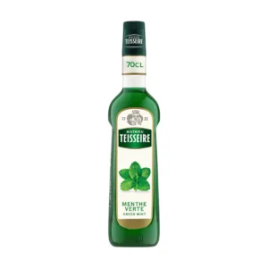 Mathieu Teisseire น้ําเชื่อมกลิ่นกรีนมินท์ 700 มล. (Green Mint Syrup) ไซรัปสําหรับค็อกเทล ม็อกเทล โซดา มิลค์เชค และของหวาน