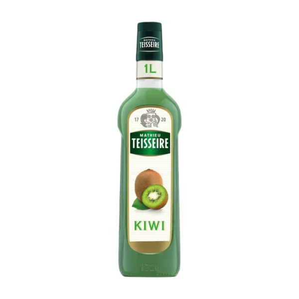 sweet-condiment-0378 Mathieu Teisseire น้ําเชื่อมกลิ่นกีวี 1000 มล. (Kiwi Syrup) ไซรัปสําหรับค็อกเทล ม็อกเทล โซดา ชา และสมูทตี้