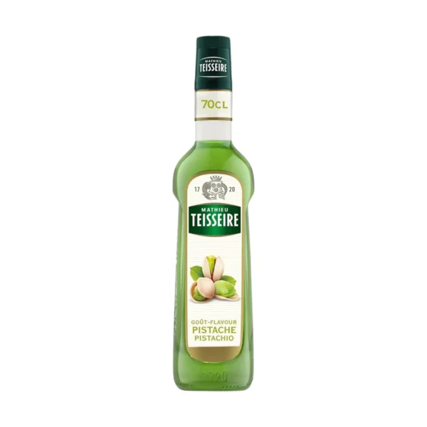 sweet-condiment-0391 Mathieu Teisseire น้ําเชื่อมกลิ่นพิสตาชิโอ 700 มล. (Pistachio Syrup) ไซรัปสําหรับกาแฟ ลาเต้ มิลค์เชค และของหวาน