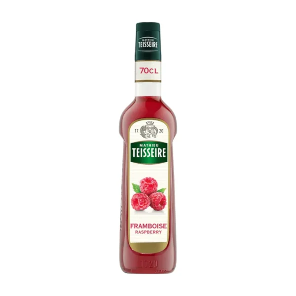 Mathieu Teisseire น้ําเชื่อมกลิ่นราสเบอร์รี 700 มล. (Raspberry Syrup) ไซรัปสําหรับค็อกเทล ม็อกเทล โซดา ชา และสมูทตี้