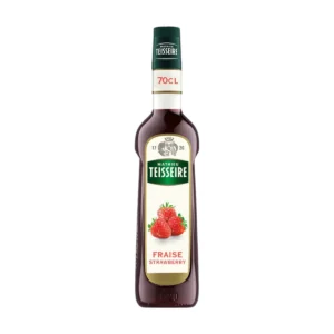 sweet-condiment-0400 Mathieu Teisseire น้ําเชื่อมกลิ่นสตรอเบอร์รี 700 มล. (Strawberry Syrup) ไซรัปสําหรับค็อกเทล ม็อกเทล โซดา ชา และสมูทตี้