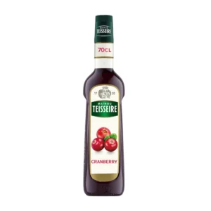 Mathieu Teisseire น้ําเชื่อมกลิ่นแครนเบอร์รี่ 700 มล. (Cranberry Syrup) ไซรัปสําหรับค็อกเทล ม็อกเทล โซดา และชา