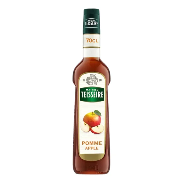 sweet-condiment-0411 Mathieu Teisseire น้ําเชื่อมกลิ่นแอปเปิลแดง 700 มล. (Apple Syrup) ไซรัปสําหรับค็อกเทล ม็อกเทล โซดา ชา และสมูทตี้