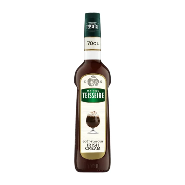 Mathieu Teisseire น้ําเชื่อมกลิ่นไอริชครีม 700 มล. (Irish Cream Syrup) ไซรัปสําหรับค็อกเทล ม็อกเทล กาแฟ ลาเต้ และของหวาน