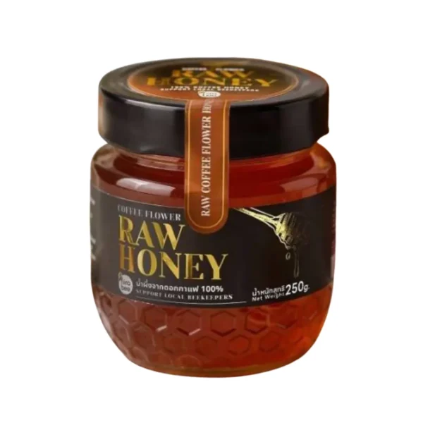 sweet-condiment-0419 Raw Honey น้ําผึ้งพรีเมี่ยม ดอกกาแฟ บรรจุ 250 กรัม (Fora Bee)