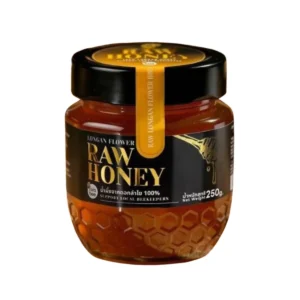 sweet-condiment-0421 Raw Honey น้ําผึ้งพรีเมี่ยม ดอกลําไย บรรจุ 250 กรัม (Fora Bee)