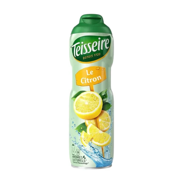 Teisseire น้ําเชื่อมกลิ่นเลมอน 600 มล. (Lemon Syrup) ไซรัปสําหรับผสมกับน้ําเปล่า นม หรือโซดา