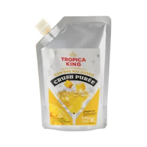 Tropica King เพียวเร่ผลไม้บดหยาบ รสมะม่วงน้ําดอกไม้ 500 กรัม x1