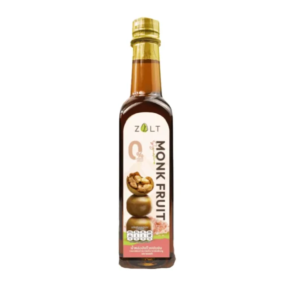 sweet-condiment-0460 ZALT น้ําเชื่อมหล่อฮังก๊วยผสมเกลือชมพู ใช้แทนน้ําตาล สูตรหวาน 1:1 หล่อฮั่งก้วย 250ml