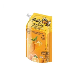 น้ําผึ้งผสมส้มเข้มข้น​ ตรา​ บี-สไมล์​ (ผึ้งยิ้มSeries)​ 1000ml.