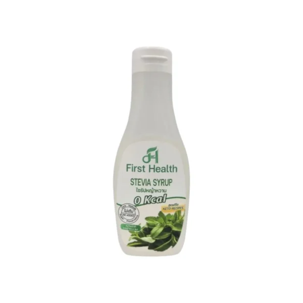 น้ําเชื่อมหญ้าหวาน (Stevia Syrup) และน้ําเชื่อมหญ้าหวานผสมหล่อฮังก๊วย (Stevia+Monk Fruit Syrup) หญ้าหวาน