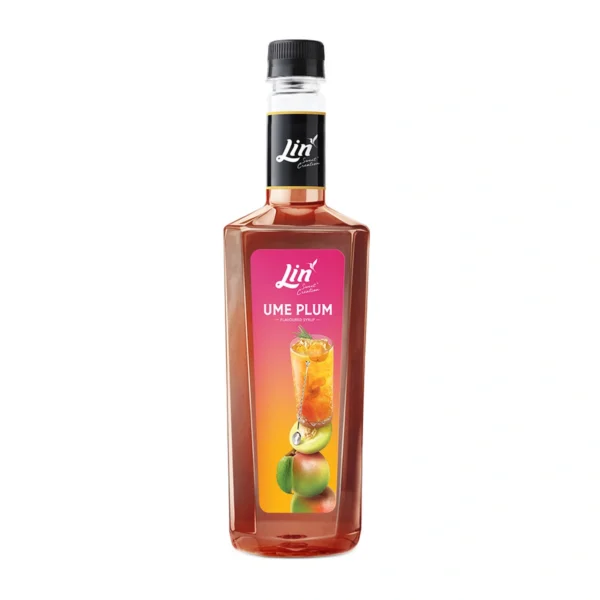 sweet-condiment-0538 น้ําเชื่อมเข้มข้น กลิ่น บ๊วยอุเมะ ตรา ลิน 750 มล.