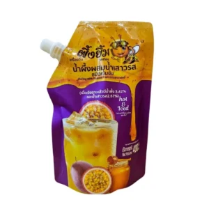 sweet-condiment-0549 บีสไมล์น้ําผึ้งเสาวรสเข้มข้น 400มล. จุใจชงได้20แก้ว