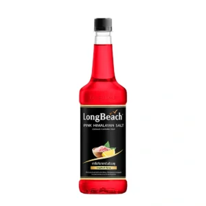 ลองบีชไซรัป เกลือหิมาลายันสีชมพู ขนาด 740 ml.Long Beach Syrup, Himalayan Pink Salt, size 740 ml.