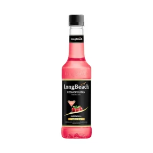 ลองบีชไซรัปคอสโมโพลิแทน ขนาด 320 ml. Long beach Cosmopolitan syrup size 320 ml.