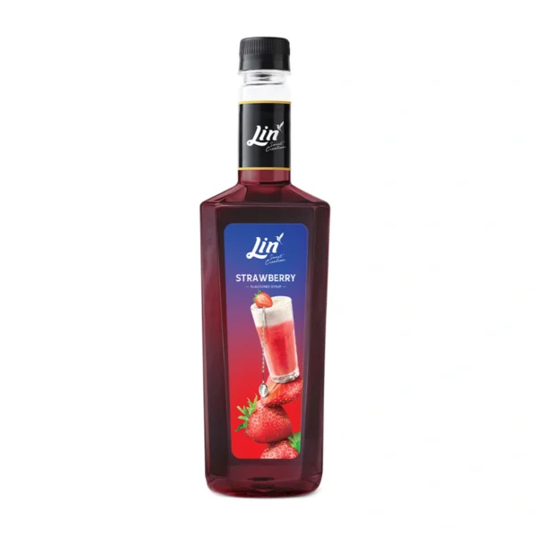 sweet-condiment-0568 ลินไซรัป กลิ่นสตรอเบอร์รี่น้ําเชื่อมสําหรับมิกซ์ดริ๊งค์ (ขนาด 750 มล.)