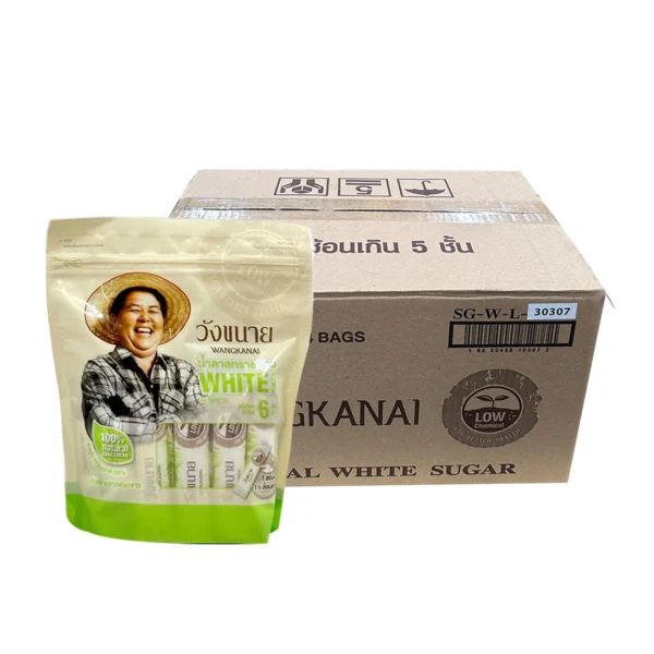 sweet-condiment-0574 วังขนาย น้ําตาลทรายขาว ชนิดซอง 6 กรัม 50 ซอง/ถุง x 24