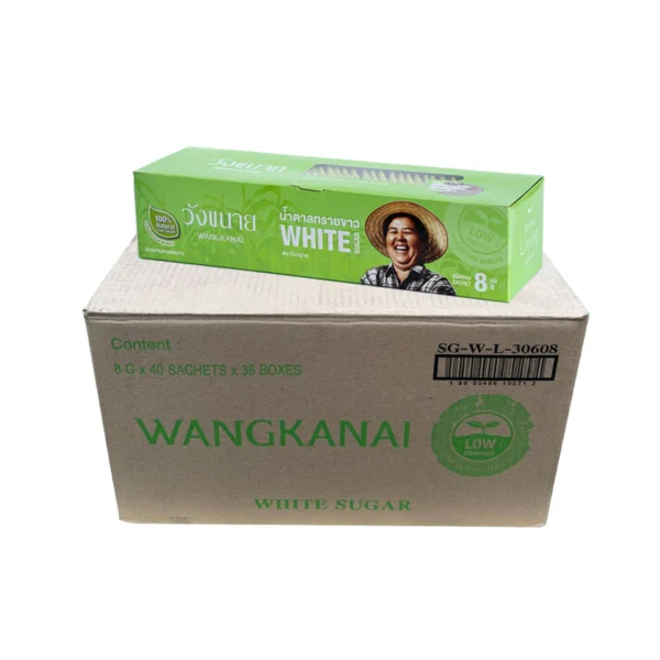 sweet-condiment-0575 วังขนาย น้ําตาลทรายขาว ชนิดซอง 8 กรัม 40 ซอง/กล่อง x 36