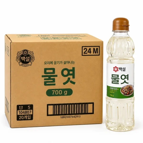 แบคซอล น้ําเชื่อมข้าวโพด 700 กรัม (ยกลัง 20ขวด)