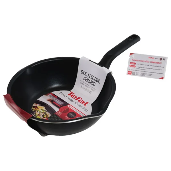 tefal-011 ทีฟาล์ว กระทะลึกขอบหยัก 24 ซม. รุ่น EVERYDAY COOK