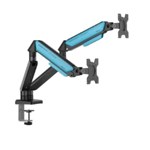 Anda Seat A6D Ergonomic Monitor Arm (AD-W-A6D) อันดาซีท รุ่น สเตลท์ดูโอ A6D แขนจับหน้าจอมอนิเตอร์ 1-2 แขน ปรับได้อิสระ A6D-2S /สีน้ําเงิน/BL