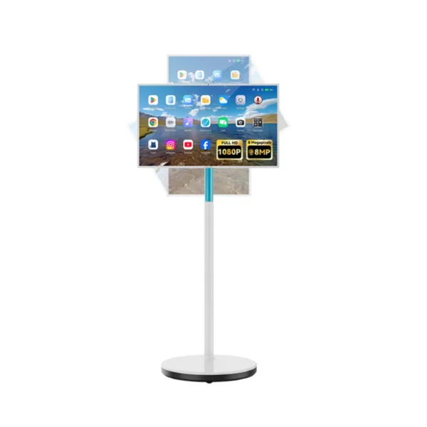 television-0133 Leaderhub Smart Screen จอสัมผัสหมุนได้ พร้อมล้อเลื่อน L27M Android Smart TV Screen 27 นิ้ว