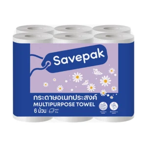 tissue-003 เซพแพ็ค กระดาษอเนกประสงค์ 6 ม้วน