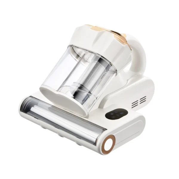 vacuum-0076 MC Mattress Vacuum เครื่องกําจัดไรฝุ่นบนฟูก ดูดแรง 18 kPa มี Ultrasonic และ UV Light ช่วยกําจัดฝุ่น ไรฝุ่นและสารก่อภูมิแพ้ mattress ขาว