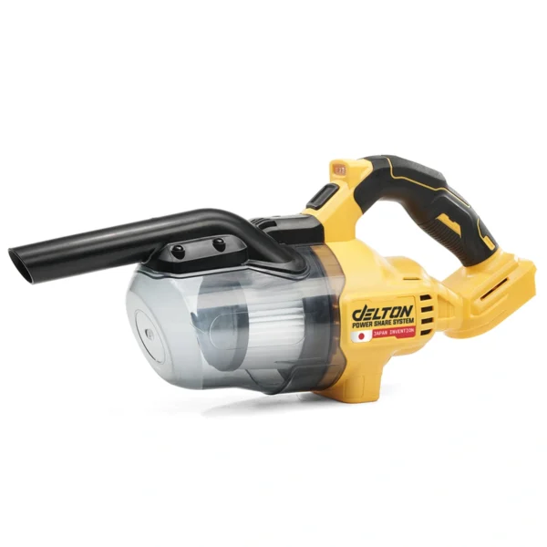 DELTON เครื่องดูดฝุ่นไร้สาย 0.7 ลิตร 550W รุ่น CV-501B ใช้งานร่วมกับแบตเตอรี่ DELTON UltraFlex และ TURBO FORCE มาพร้อมแบต UF 20V 2Ah 1ก้อน