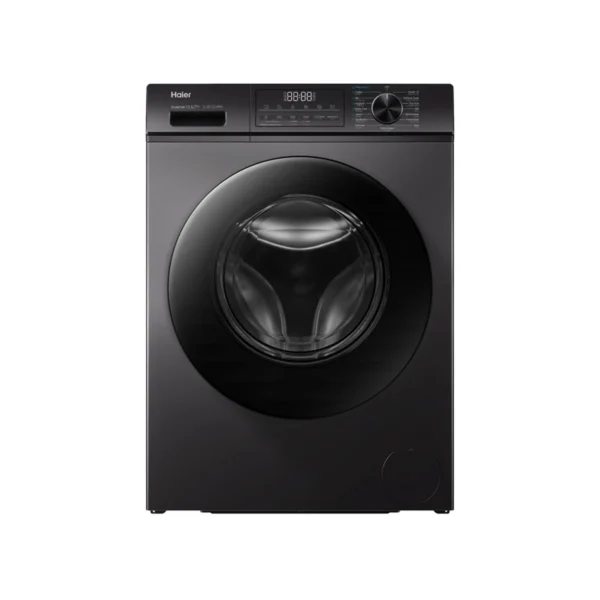 Haier เครื่องซักผ้าฝาหน้า WASH & DRY ความจุซัก 10.5 KG อบ 7 KG รุ่น HWD105-BP1239S8 สี Dark Jade Silver