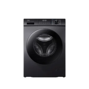 washing-machine-0091 Haier เครื่องซักผ้าฝาหน้าอัตโนมัติ Inverter ความจุ 8 KG รุ่น HW80-BP1439S8 สี Dark Jade Silver