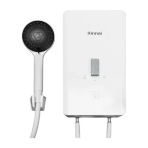 Rinnai เครื่องทำน้ำอุ่น รุ่น BI-350 / BI-450 กำลังไฟฟ้า 3500,4500 วัตต์ หม้อต้มทองแดง BI-450 (4,500 วัตต์)