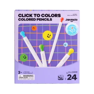 Jarmelo (Joan Miro) ดินสอสีแบบกดได้ ไม่จําเป็นต้องเหลา CLICK TO COLORS - COLORED PENCILS 24 สี