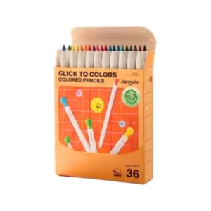 Jarmelo (Joan Miro) ดินสอสีแบบกดได้ ไม่จําเป็นต้องเหลา CLICK TO COLORS - COLORED PENCILS 36 สี