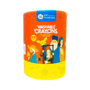 Jarmelo (Joan Miro) Washable Crayons ของเล่น สีเทียนสําหรับเด็ก ปลอดสารพิษ เสริมพัฒนาการเด็ก 2-3 ขวบ 48 สี