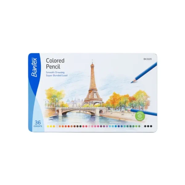 Bantex สีไม้ ดินสอสีไม้ 36 สี รุ่น BK3105 1 ชิ้น