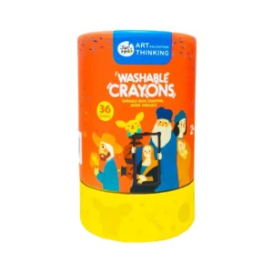 writing-drawing-036 Jarmelo (Joan Miro) Washable Crayons ของเล่น สีเทียนสําหรับเด็ก ปลอดสารพิษ เสริมพัฒนาการเด็ก 2-3 ขวบ 36 สี