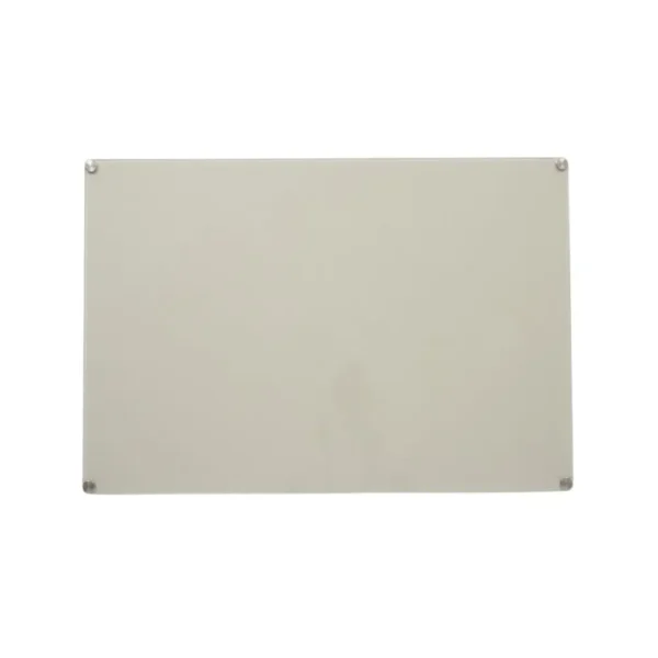 LEECO Magnetic Board ลีโก้ บอร์ดติดข้อความ กระดานเตือนความจํา กระดานโน้ต กระดานแม่เหล็ก รุ่น MB-5840 เทาอ่อน L.05