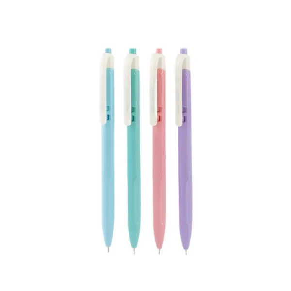 Bantex ปากกา ปากกาลูกลื่น 0.7 มม.หมึกน้ําเงิน สุ่มสี รุ่น BG6200 1ชิ้น