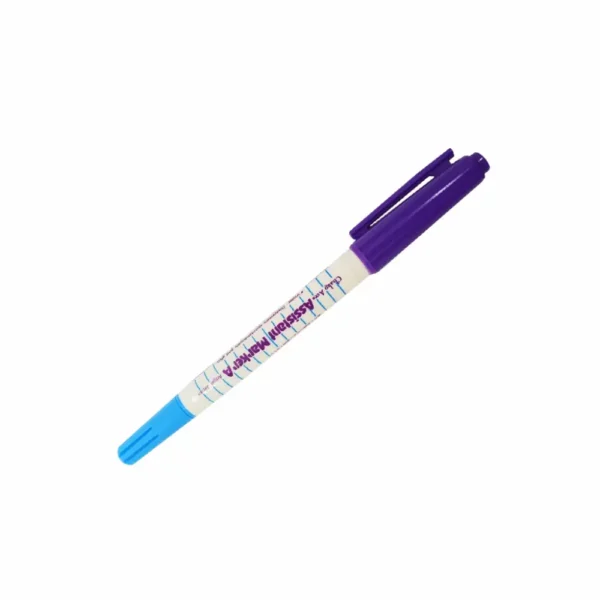 ADGER ปากกาเขียนผ้า ปากกาแต้มผ้า 2 สี ใน 1 ด้าม ยี่ห้อ จากประเทศญี่ปุ่น