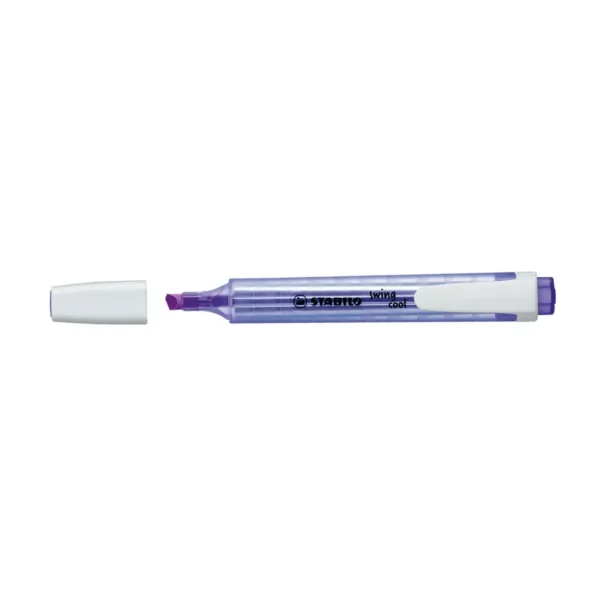 สตาบิโล Swing Cool ปากกาไฮไลท์ สี Lavender รุ่น 275/55 x 10 ด้าม