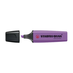 สตาบิโล Boss Original ปากกาไฮไลท์ สี Lavender รุ่น 70/55 x 10 ด้าม